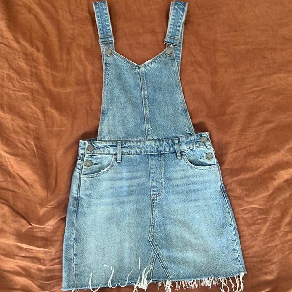 PAIGE DEMIN OVERALL SKIRT